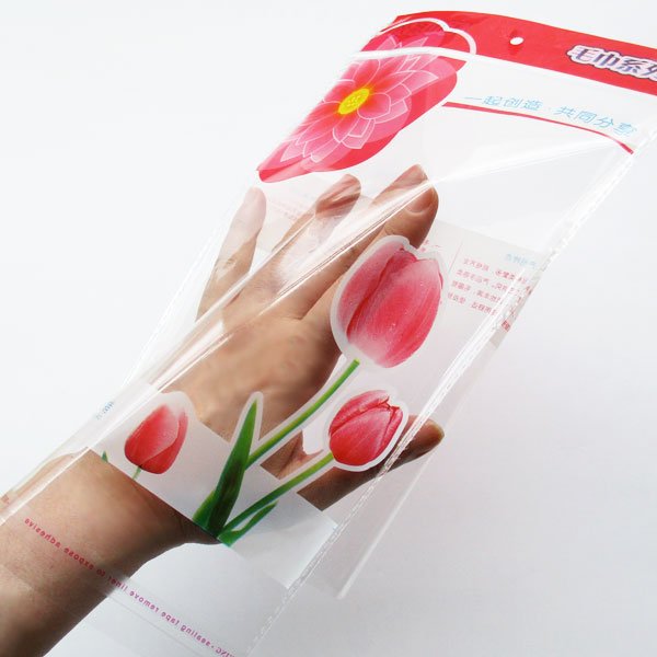 画像7: タオル用テープ付き透明袋