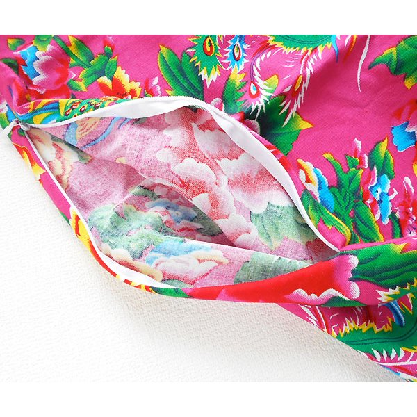 画像5: 花布ロングクッションカバー