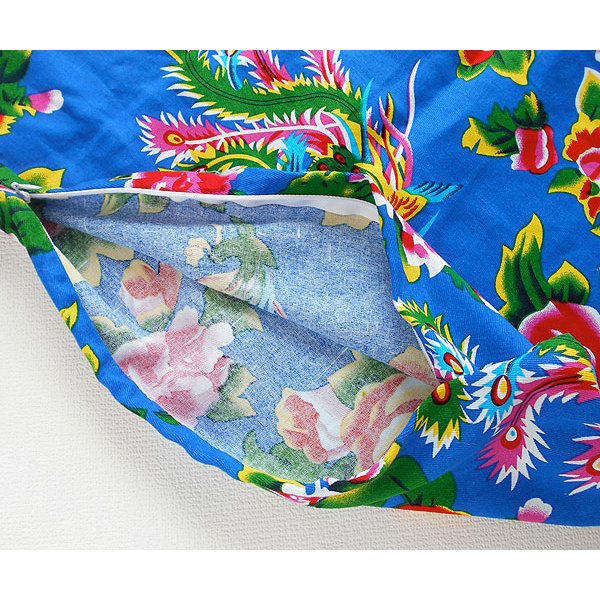 画像8: 花布ロングクッションカバー