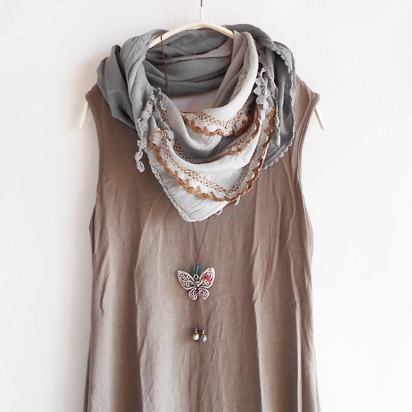 画像7: 蝶々透かし彫りペンダント