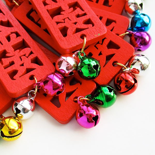 画像4: 鈴付き出入平安飾り