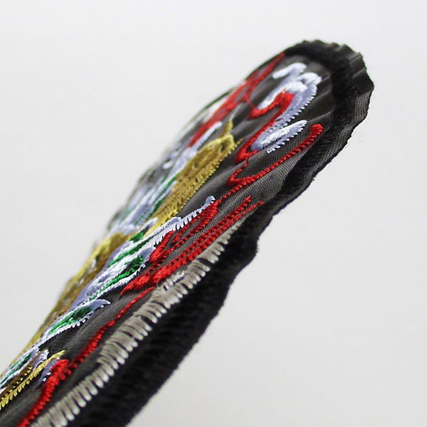 画像6: ドラゴン刺繍丸ワッペン