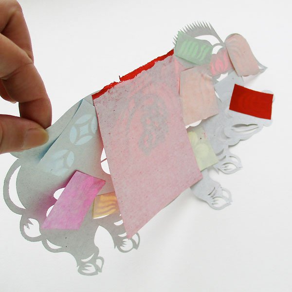 画像6: 黒ブタ切り絵セット