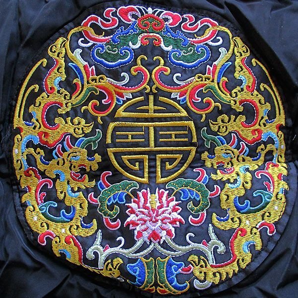 画像4: メンズチャイナサークル刺繍中綿ベスト