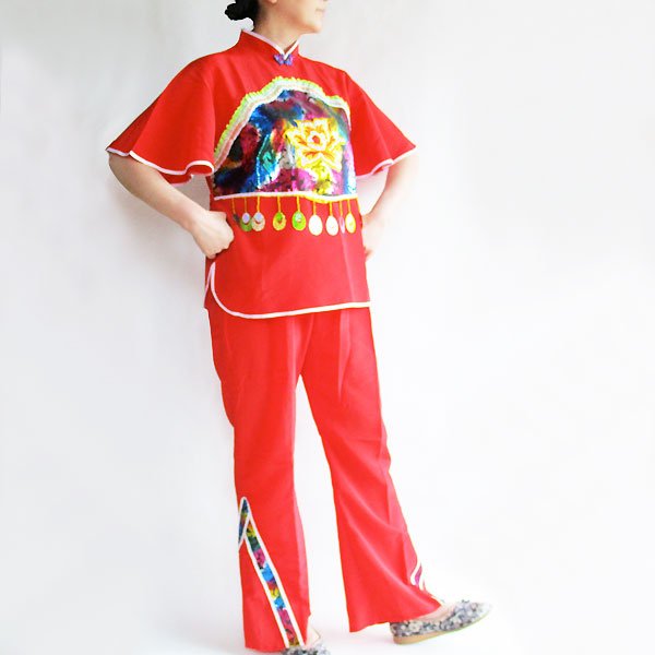 画像3: スパンコール飾りチャイナセットアップ