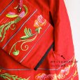 画像11: フード付き花刺繍チャイナジャケット