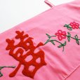 画像5: 双喜金魚刺繍ピンクのれん