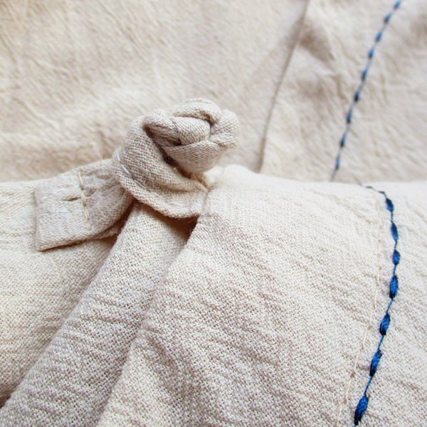 画像11: ライン刺繍チャイナ長袖