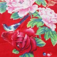 画像5: 牡丹とカササギのレトロ生地