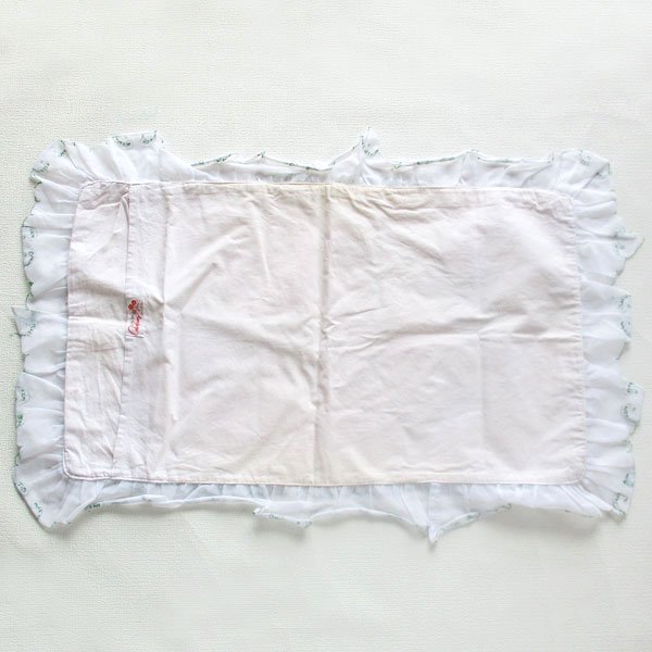 画像3: 猫刺繍フリルまくらカバー