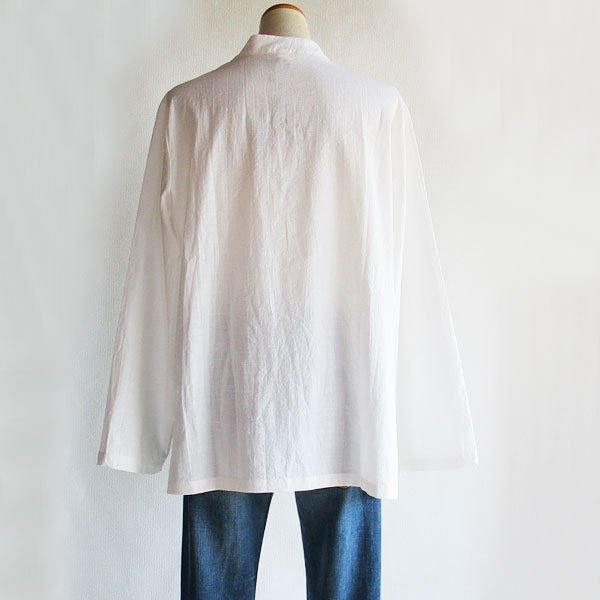 画像5: ホワイトチャイナ長袖