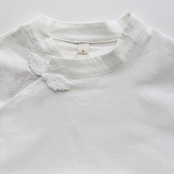 画像8: ホワイトチャイナ長袖