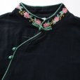 画像8: オーガンジー使い刺繍チャイナトップス