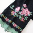 画像10: オーガンジー使い刺繍チャイナトップス