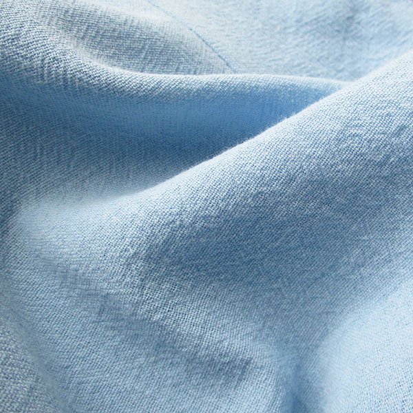 画像11: 水色刺繍チャイナ半袖チュニック