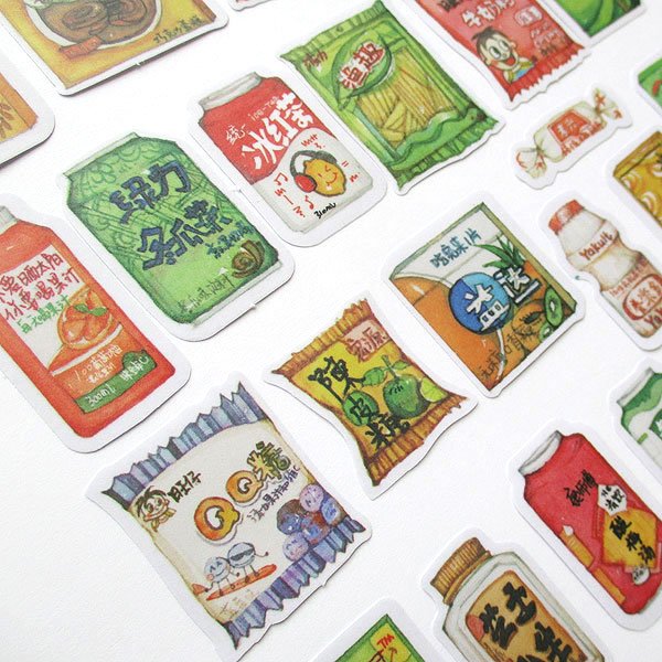 画像2: 零食シールセット