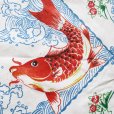 画像3: 鯉と花のレトロクロス