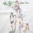 画像3: おしどり刺繍のれん