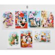 画像7: 猫と花のポストカードセット (7)