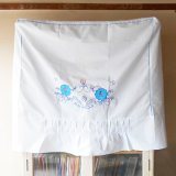 画像: 青花刺繍洗濯機カバー