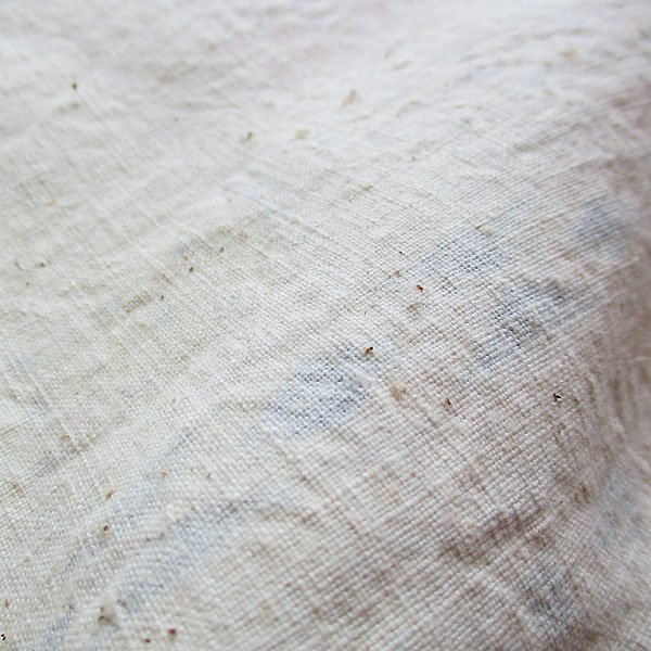 画像6: 紺ライン双喜の老布生地 (6)