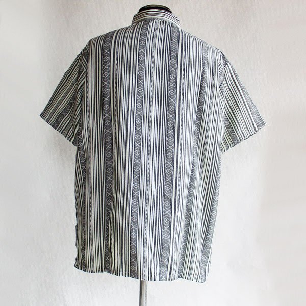画像5: エスニック風メンズチャイナ半袖 (5)