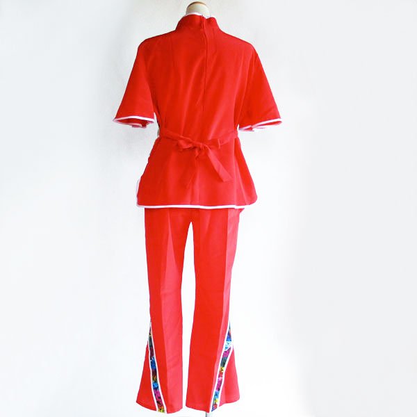 画像5: スパンコール飾りチャイナセットアップ (5)