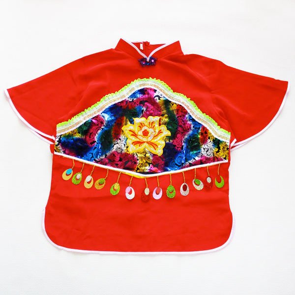 画像7: スパンコール飾りチャイナセットアップ (7)