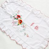 画像: 幸福花刺繍まくらカバー