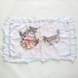 画像2: 猫刺繍フリルまくらカバー (2)