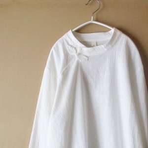 画像: ホワイトチャイナ長袖