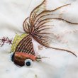 画像5: 金魚刺繍ピンクフリルまくらカバー (5)